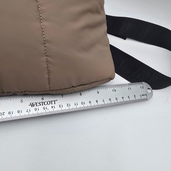 Calpak Kaya‎ Belt Bag Fanny Pack Quilted Tan Adjustable Strap - Picture 7 of 11